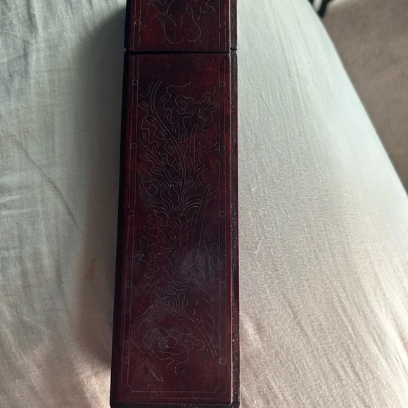 Elegant , VINTAGE 8pc Oriental chopsticks. - Picture 4 of 8